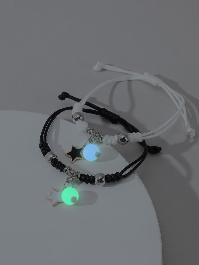 Moon Star Bracelet Adjustable Couple🌸😍